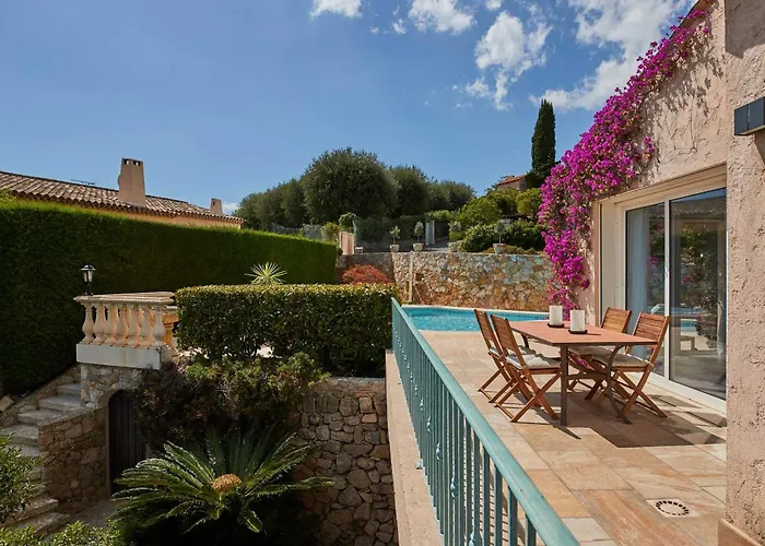 A C With Pool & Jacuzzi 3br 6p - Villa Vallauris